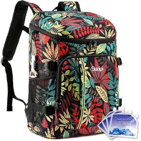 Sucipi Insulated Cooler Backpack 35 Cans Leakproof Soft Cooler Bag Lightweight Backpack Cooler for Picnic Fishing Hiking Camping Park Beach in Kuwait