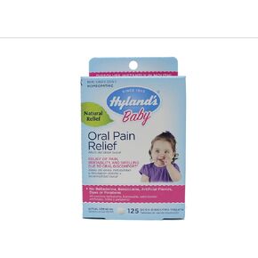Hylands Homeopathic - مسكن لآلام الفم للأطفال - 1 لكل منهما - 125 قرص in Kuwait