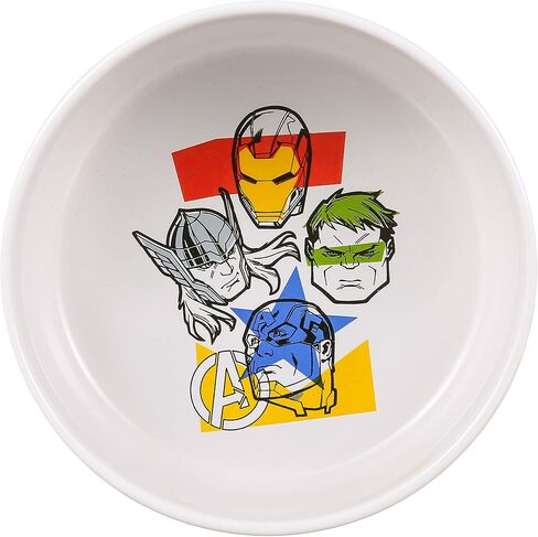 Marvel Comics Spiderman Ceramic Dog Bowl, 6-Inch | Red Ceramic Dog Bowl with Official Marvel Spiderman Detail| Medium Dog Food Bowl or Water Bowl for Dry and Wet Food |3.5 Cups 28 oz in Saudi Arabia