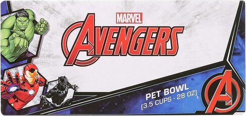 Marvel Comics Spiderman Ceramic Dog Bowl, 6-Inch | Red Ceramic Dog Bowl with Official Marvel Spiderman Detail| Medium Dog Food Bowl or Water Bowl for Dry and Wet Food |3.5 Cups 28 oz in Saudi Arabia