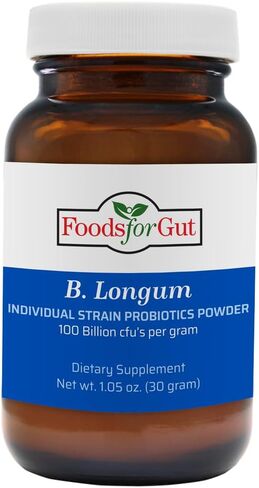 أطعمة للأمعاء Bifidobacterium Longum Probiotic Powder 100 مليار وحدة تشكيل مستعمرة 30 جرام | دعم الجهاز الهضمي والمناعي | فاعلية عالية | ب. لونغام in Saudi Arabia