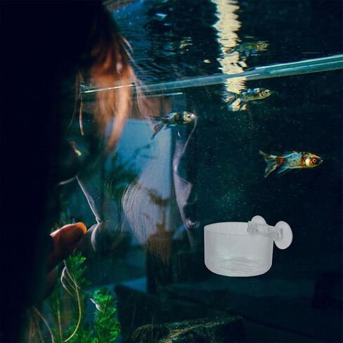 10 قطع من نباتات حوض السمك من ULTECHNOVO، وعاء نباتات مائية من الأكريليك، وعاء شفط لخزان الأسماك، وعاء نباتي لتزيين حوض السمك مع فتحة لحوض السمك والروبيان والنباتات الحية in Kuwait