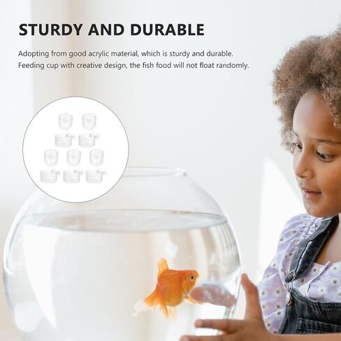 10 قطع من نباتات حوض السمك من ULTECHNOVO، وعاء نباتات مائية من الأكريليك، وعاء شفط لخزان الأسماك، وعاء نباتي لتزيين حوض السمك مع فتحة لحوض السمك والروبيان والنباتات الحية in Kuwait