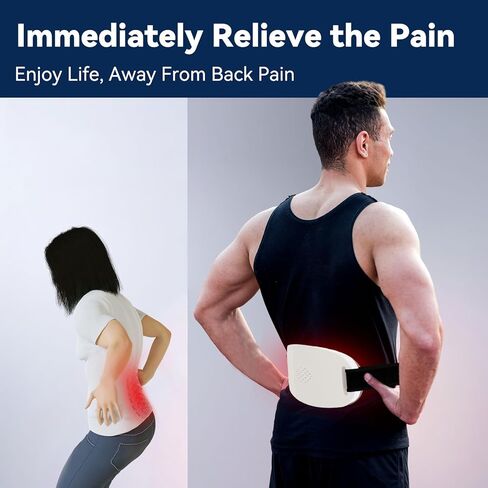 KTS Sciatica Pain Relief Devices, Relief Lower Back Pain, Red Light Therapy for Herniated Disc and Scoliosis, Breathable and Lightweight in Kuwait
