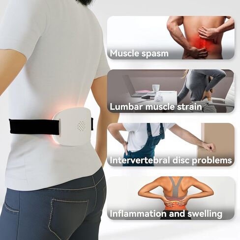 KTS Sciatica Pain Relief Devices, Relief Lower Back Pain, Red Light Therapy for Herniated Disc and Scoliosis, Breathable and Lightweight in Kuwait