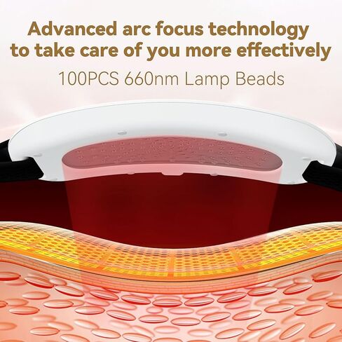 KTS Sciatica Pain Relief Devices, Relief Lower Back Pain, Red Light Therapy for Herniated Disc and Scoliosis, Breathable and Lightweight in Kuwait