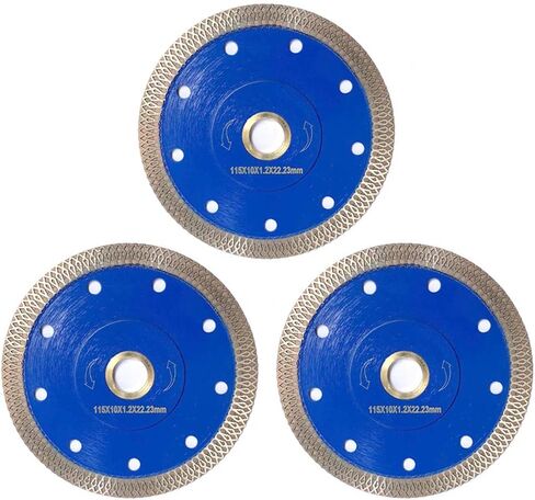 Meacase 4 inch Super Thin Diamond Tile Saw Blade for Porcelain Ceramic Tiles Granite Marble with 7/8"-5/8" Arbor in Kuwait