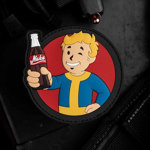 Video Game Inspired Cola Boy PVC Rubber Morale Patch by NEO Tactical Gear Morale Patch - Hook Backed in Kuwait