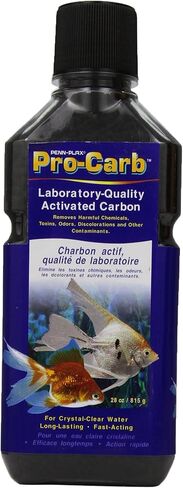 Penn-Plax Pro-Carb Contains Activated Carbon for Crystal Clear, Healthy Aquarium Water, 11-Ounce, Black/Gray (PBC0M) in Kuwait