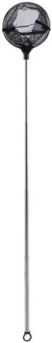 Aquarium Mini Adjustable Mesh Net, Fish Tank Mini Fishes Shrimps Landing Net Adjustable Telescopic Long Handle Small Fish Catcher(Round) in Saudi Arabia