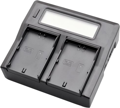 شاحن بطارية سريع لشاشة LCD لسلسلة كاميرات الفيديو SSL-JVC50 SSL-JVC70 وSSL-JVC75 GY-HMQ10 GY-HM200 GY-HM600 GY-HM650 GY-LS300CHE JY-HM360 in Kuwait