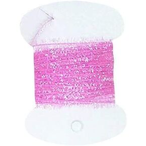 Flash and Tinsel Chenille for Fly Tying or Tying Flies. Variety of Colors to Choose from. (Pink) in Saudi Arabia