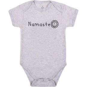 TREELANCE Yoga Baby Organic Cotton Girl Boy Clothes Little Yogi Onesie for Yoga Babies in Kuwait