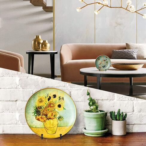 NDSWKR 10 Pack Plate Stands for Display, 6 Inch Iron Easel Plate Holder, Black Picture Frame Stand Holder for Pictures, Book, Photo, Dish, Tablets, Art in Kuwait