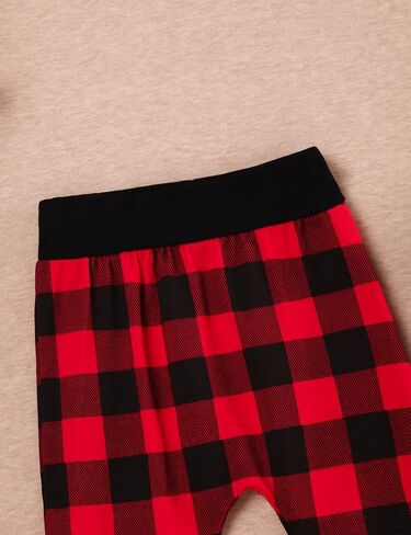 مجموعة ملابس Oklady 4 قطع My First Christmas Clothing للأطفال الصغار من الأولاد والبنات بأكمام طويلة لحديثي الولادة in Saudi Arabia