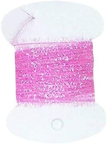 Flash and Tinsel Chenille for Fly Tying or Tying Flies. Variety of Colors to Choose from. (Pink) in Saudi Arabia
