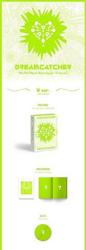 DREAMCATCHER Apocalypse: منا طبعة محدودة (W Ver) الألبوم الصغير الثامن CD-R + كتاب الصور + ملصق مطوي + طائرة ورقية + بطاقة الصعود + حافظة جواز السفر + صورة مطبوعة + بطاقة صور + فيلم صور + ملصق + إشارة مرجعية in Kuwait