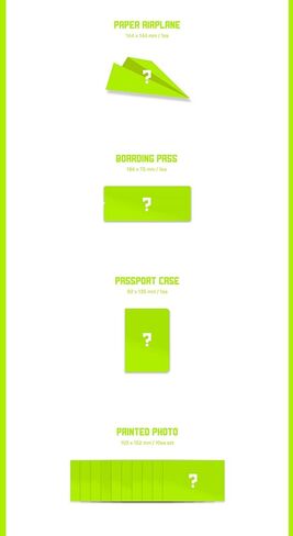 DREAMCATCHER Apocalypse: منا طبعة محدودة (W Ver) الألبوم الصغير الثامن CD-R + كتاب الصور + ملصق مطوي + طائرة ورقية + بطاقة الصعود + حافظة جواز السفر + صورة مطبوعة + بطاقة صور + فيلم صور + ملصق + إشارة مرجعية in Kuwait