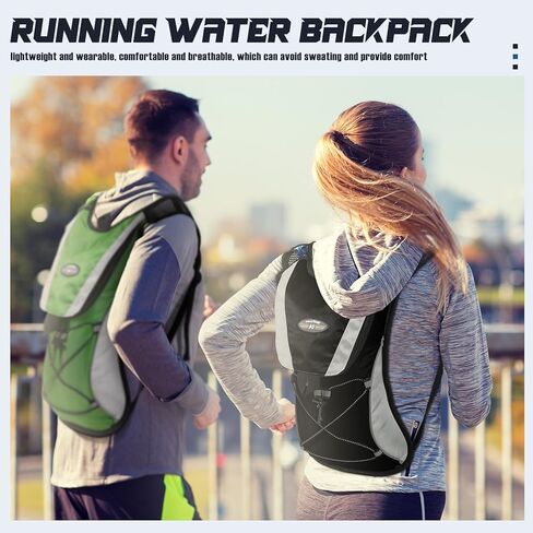 Buryeah 5 Pcs Hydration Backpack Pack with 5 Pcs 2L Water Bladder Lightweight Water Backpack with Hydration Bladder Hydration Backpack Hiking Backpack Water Rucksack Backpack Bladder Bag for Adults in Kuwait