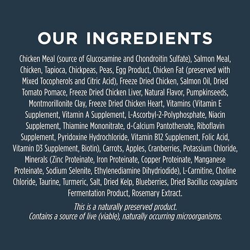 وصفة غريزة خام خالية من الحبوب لكبار السن مع طعام الكلاب الجاف الطبيعي والدجاج الحقيقي، كيس 4 رطل in Kuwait
