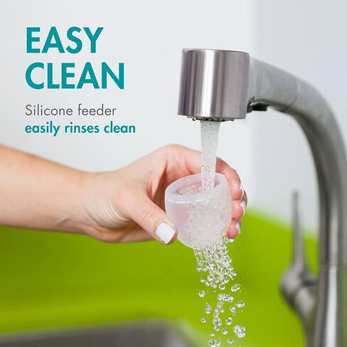 مجموعة التغذية من السيليكون من بون بوب، وردي/نبيذ، قطعة واحدة، وردي/أحمر خدود in Kuwait