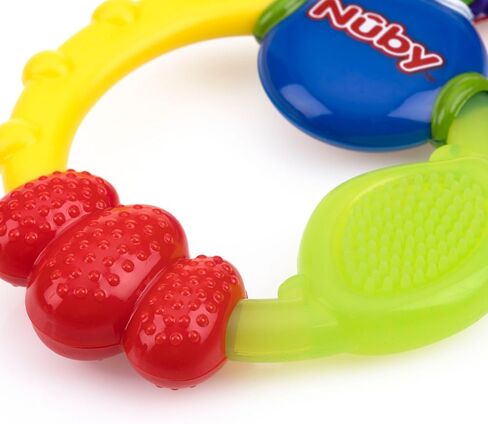 Nuby Wacky Teething Ring (2 Pack) in Saudi Arabia