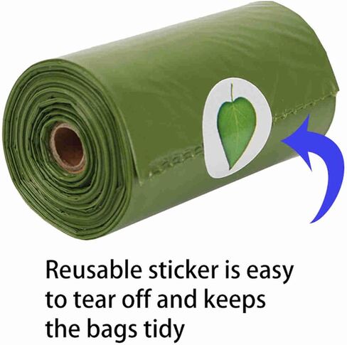 CWYF Dog Bags for Poop Camping Gear Extra Thick and Strong  Leak-proof Scented Nomad Pet Poop Bags Earth-Friendly Puppy Supplies (Scented,120 PCS,8 Rolls),Green in Saudi Arabia