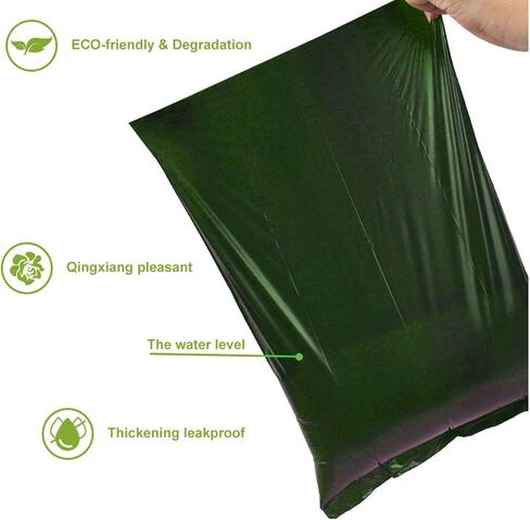 CWYF Dog Bags for Poop Camping Gear Extra Thick and Strong  Leak-proof Scented Nomad Pet Poop Bags Earth-Friendly Puppy Supplies (Scented,120 PCS,8 Rolls),Green in Saudi Arabia