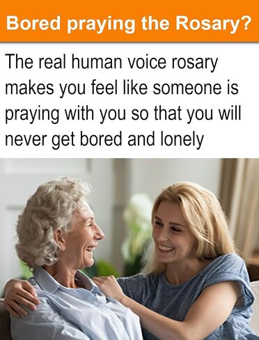 إفيا ماريا الناطقة - مسبحة صوت الإنسان خرز الكاثوليكية تماما مثل مسبحة تقول شريك. لا مزيد من الممل. هدايا المعمودية للأولاد والبنات والخرز مسبحة الخرز الكاثوليكية للنساء 1801 in Kuwait