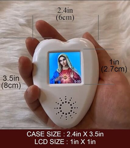 إفيا ماريا الناطقة - مسبحة صوت الإنسان خرز الكاثوليكية تماما مثل مسبحة تقول شريك. لا مزيد من الممل. هدايا المعمودية للأولاد والبنات والخرز مسبحة الخرز الكاثوليكية للنساء 1801 in Kuwait