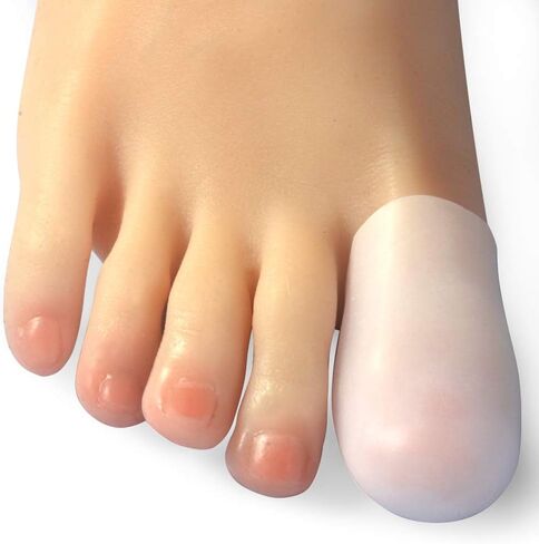 Hoogoo Big Toe Caps 10 Pack, Gel Toe Sleeves Toe Bandage Cover for Big Toe, Silicone Toe Protectors Man & Woman in Kuwait
