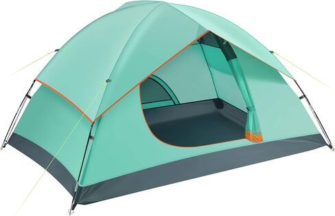 Ciays Camping Tent, Waterproof Family Tent with Removable Rainfly and Carry Bag, Lightweight Tent with Stakes for Camping, Traveling, Backpacking, Hiking, Outdoors in Saudi Arabia
