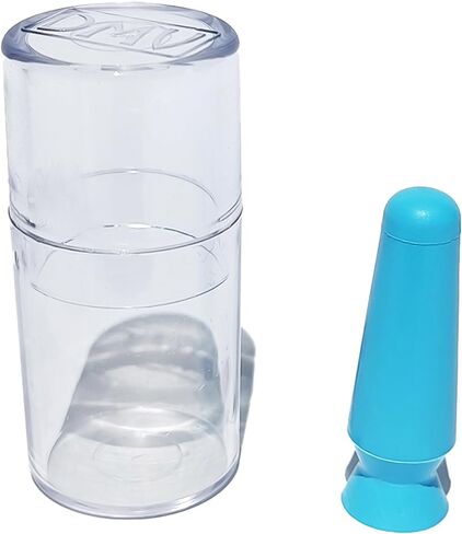 Menicon LacriPure Saline 98 Vials, Menicon Unique pH Multi-Purpose Solution 4 Oz and DMV Scleral Cup Large Contact Lens Remover, Bundle of 3 Items in Kuwait