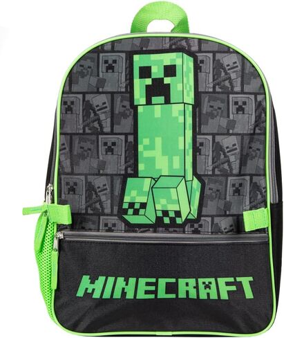Minecraft Backpack with Lunch Box for boys in Saudi Arabia