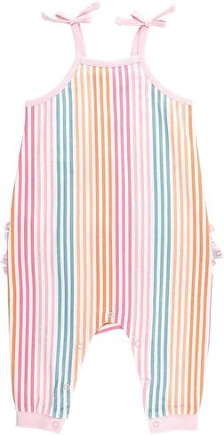 RuffleButts® Baby/Toddler Girls Ruffle Knit Bubble Romper in Kuwait