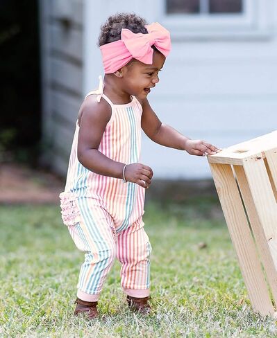 RuffleButts® Baby/Toddler Girls Ruffle Knit Bubble Romper in Kuwait