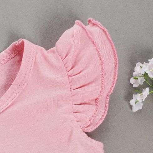 فستان توتو للفتيات الصغيرات من Bskifnn مع عصابة رأس فستان أطفال بأكمام مكشكشة للعطلات وحفلات الزفاف وأعياد الميلاد ورأس السنة الجديدة in Kuwait