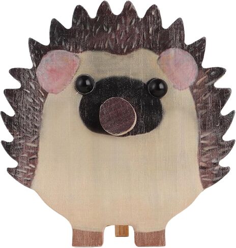 Wooden Hedgehog Eyeglass Holder Display Stand Creative Cute Animal Glasses Holder Handmade Creative Sunglasses Display for Desktop Accessory, Home Office Decor, Birthday and Christmas Gift (Hedgehog) in Kuwait