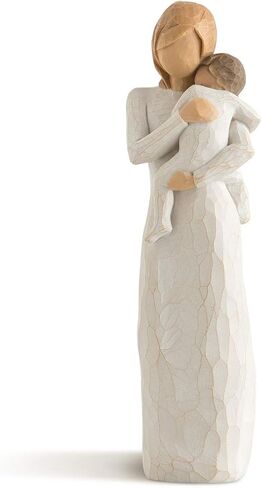 Willow Tree Child of My Heart, Into My World You Came, Bringing Sun into My Life, Making Family Our Name, for New, Adoption, or Blended Families, Sculpted Hand-Painted Figure in Saudi Arabia