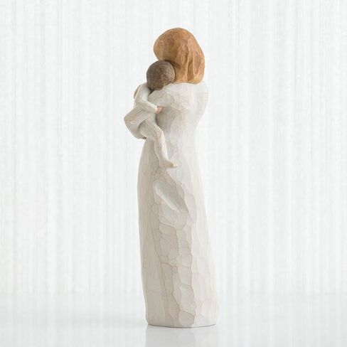 Willow Tree Child of My Heart, Into My World You Came, Bringing Sun into My Life, Making Family Our Name, for New, Adoption, or Blended Families, Sculpted Hand-Painted Figure in Saudi Arabia