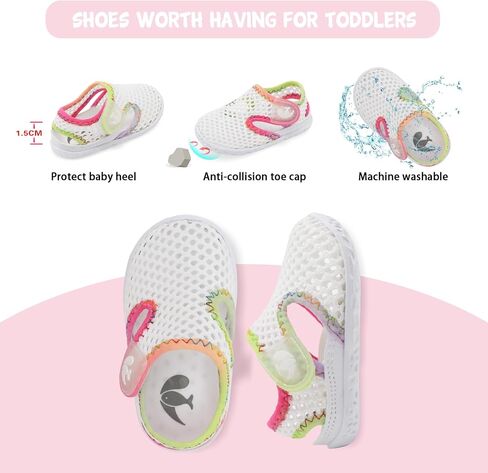 FEETCITY Baby Girl Boys Sandals Slippers Infant First Walker Shoes Summer Crib Shoes in Kuwait