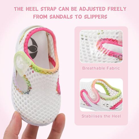 FEETCITY Baby Girl Boys Sandals Slippers Infant First Walker Shoes Summer Crib Shoes in Kuwait