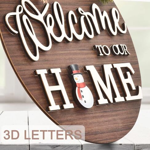 Welcome Sign for Front Door Decor in Kuwait