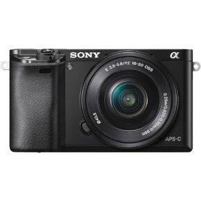 Sony Alpha a6000 Mirrorless Digital Camera with 16-50mm Power Zoom Lens (Renewed) in Kuwait