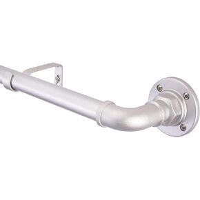Curtain Rods for Windows 72 to 144 Outdoor Curtain Rod for Patio Blackout Drapery Rods Industrial Heavy Duty Curtain Rods Ceiling Curtain Rod Bedroom