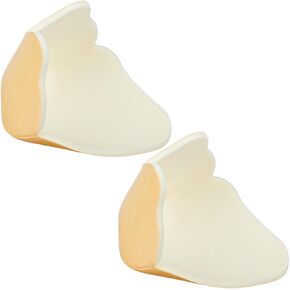 واقيات الكعب الرغوية لتضميد الكعب من أجل قرح الفراش الضغطية والقرحة الجافة والمتشققة وغير اللاصقة، لوازم العناية بالجروح عالية الامتصاص (عبوة من قطعتين) in Kuwait