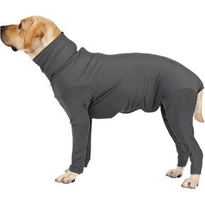 HDKUW Dog Recovery Suit, Dog Shedding Suit Onesie, After Surgery Dog Shirt, E Collar Alternative Anxiety Calming Shirt for Dog Blue XS in Kuwait
