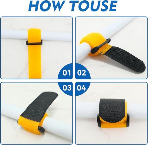 50 قطعة من احزمة صنارة الصيد - اربطة صنارة الصيد مع تويست - احزمة صنارة صيد متعددة الالوان - حزام حامل صنارة صيد قابل للتمدد لقضيب الصيد الدوار وقضيب الذباب من اساسيات الصيد في الهواء الطلق، ازرق، in Kuwait