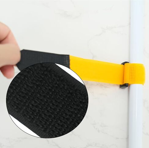 50 قطعة من احزمة صنارة الصيد - اربطة صنارة الصيد مع تويست - احزمة صنارة صيد متعددة الالوان - حزام حامل صنارة صيد قابل للتمدد لقضيب الصيد الدوار وقضيب الذباب من اساسيات الصيد في الهواء الطلق، ازرق، in Kuwait