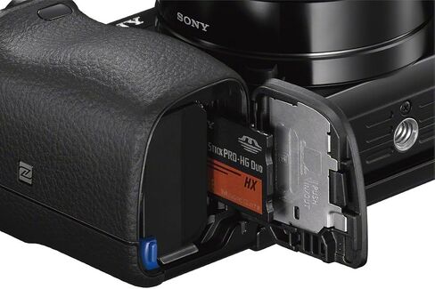 Sony Alpha a6000 Digital Camera Wi-Fi w/ 18-55mm 55-210mm Zoom Lens Bundle (Renewed) in Saudi Arabia